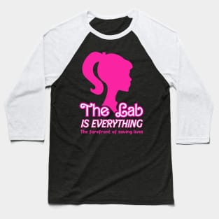 The Lab Is Everything The Forefront Of Saving Lives Groovy Baseball T-Shirt